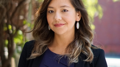 woman smiling