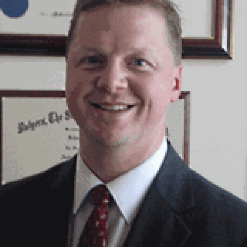 a man smiling