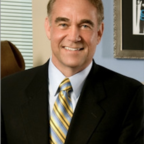 a man smiling