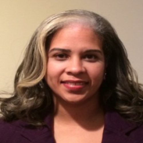 woman smiling