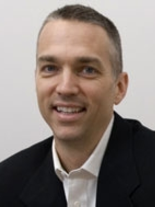 a man smiling