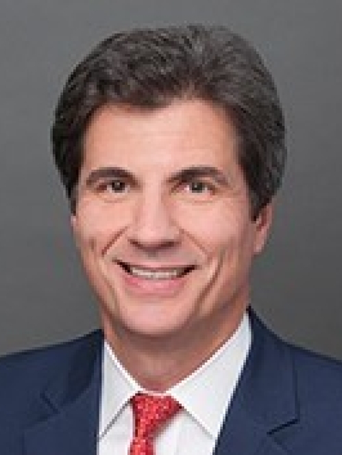 a man smiling