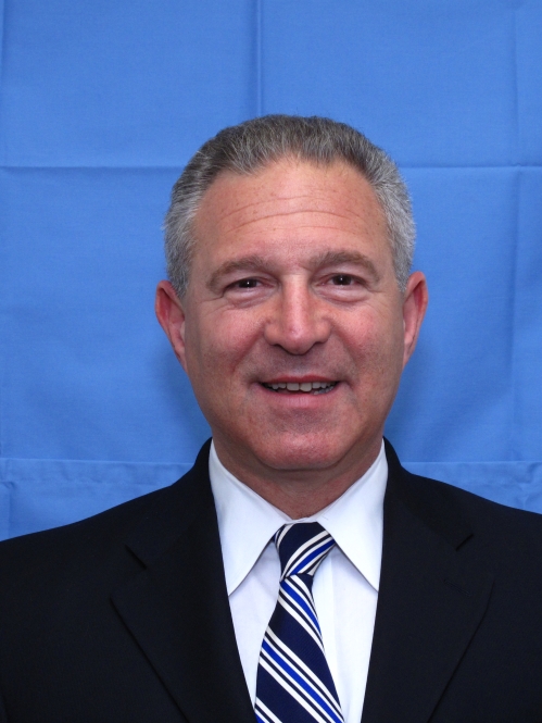a man smiling