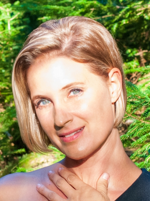 Woman smiling