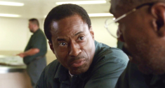 still from movie 'Sing Sing' of Divine G and Colman Domingo